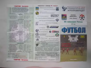 Спартак Кострома - Динамо Вологда 2003 (Б)