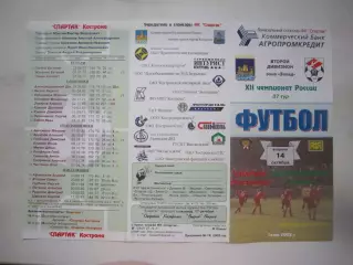Спартак Кострома - Спортакадемклуб Москва 2003 (Б)
