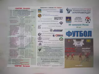 Спартак Кострома - ФК Видное 2003 (Б)