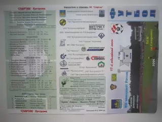 Спартак Кострома - БСК Спирово 2004 (Б)