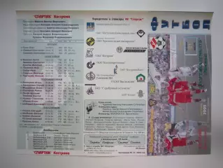 Спартак Кострома - Спортакадемклуб Москва 2005 (Б)