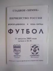 Волга Тверь - Спартак Кострома 2005 (Б)