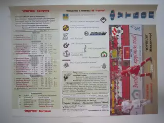 Спартак Кострома - Торпедо Владимир 2005 (Б)