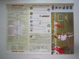 Спартак Кострома - Зенит-2 Санкт-Петербург СПб 2005 (Б)