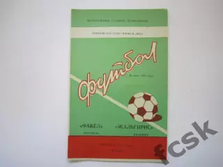 Факел Воронеж - Жальгирис Вильнюс 1981