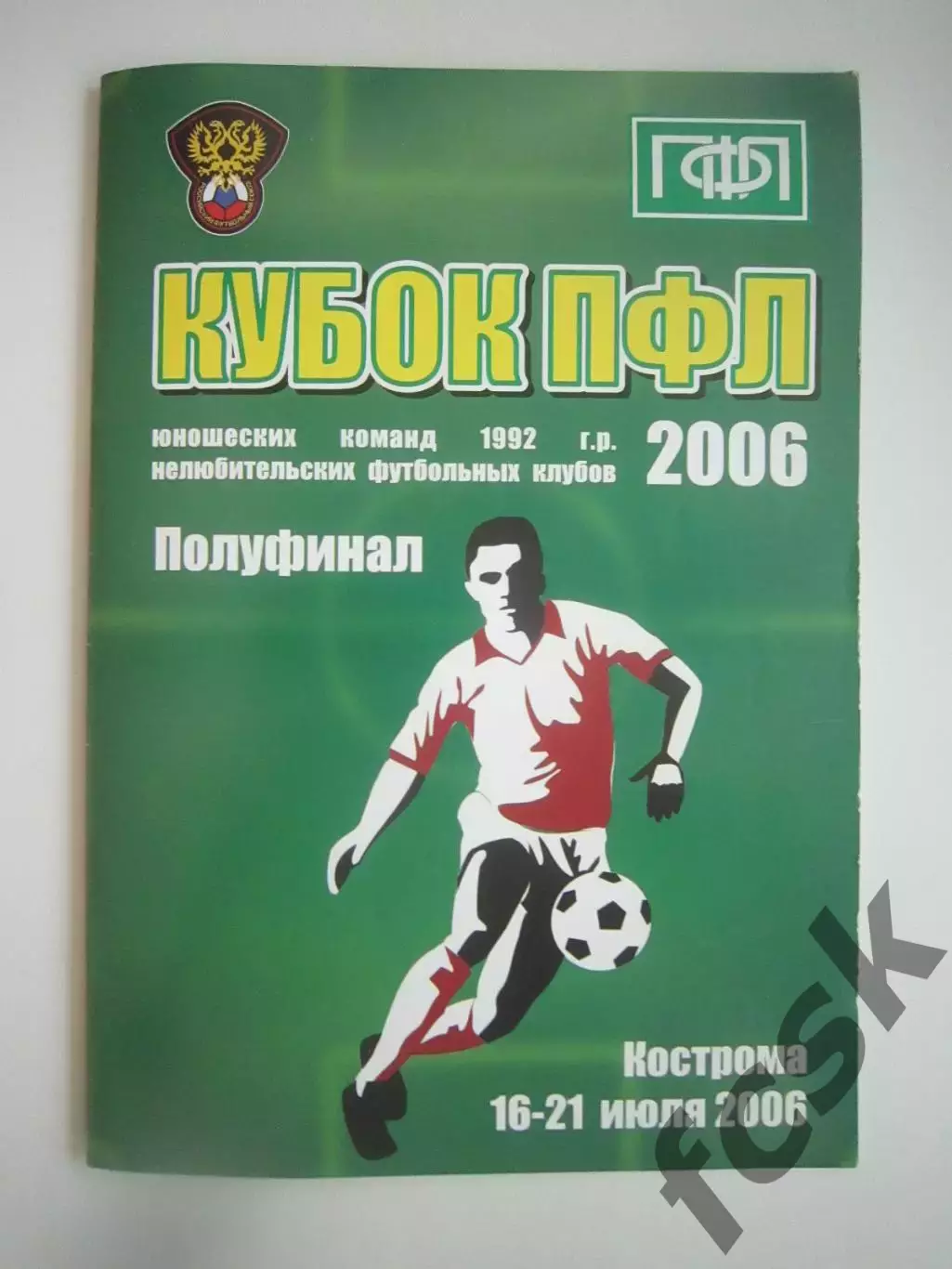 Турнир Кубок ПФЛ Кострома 2006 Брянск Егорьевск Зенит Спортакадемклуб др. (Б)