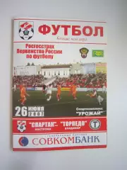 Спартак Кострома - Торпедо Владимир 2007 (Б)