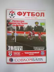 Спартак Кострома - Спортакадемклуб САК Москва 2007 (Б)