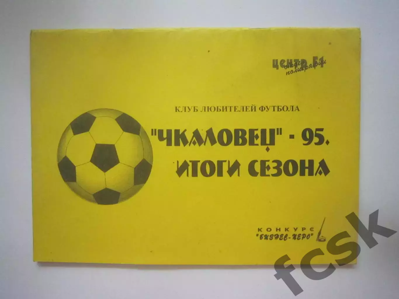 Новосибирск Итоги сезона 1995 (СЛ)