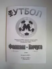 Фанком Мантурово - ФК Вичуга 2005