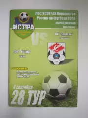 ФК Истра - Спартак Кострома 2008 (Б)