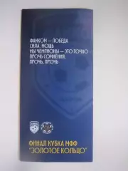 Фанком Киров - Динамо-м Киров Кубок МФФ Золотое кольцо Финал 2026