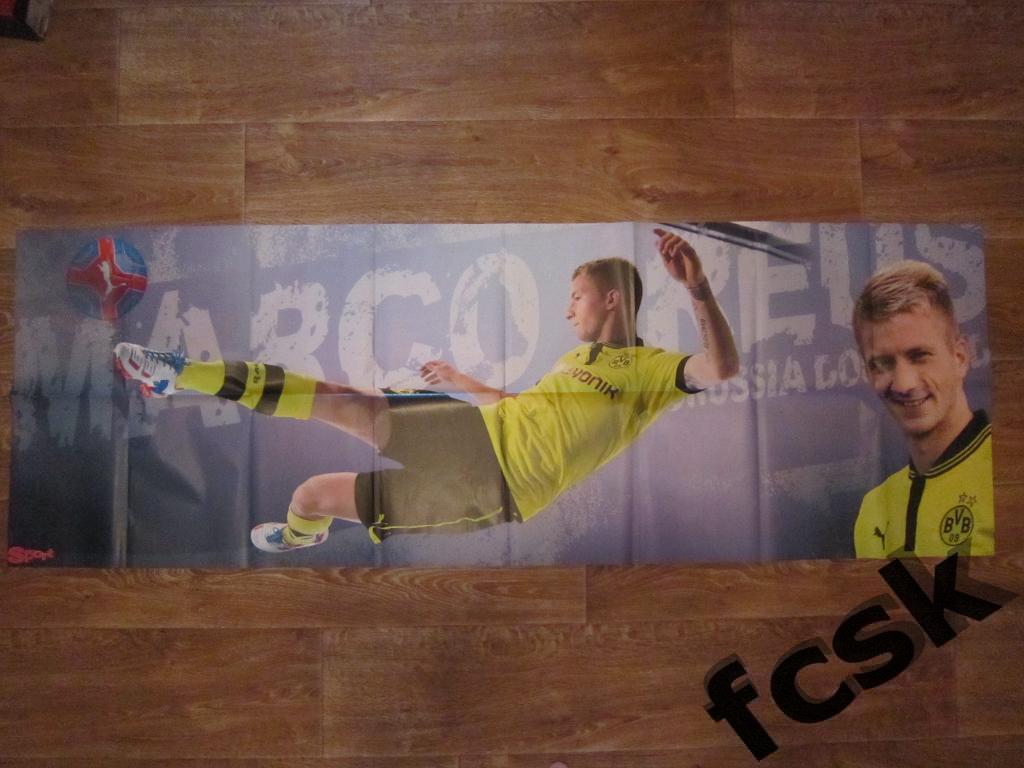 * Сборная Германии 2013 / Марко Ройс Постер из журнала Bravo sport РАЗМЕР!!! 1