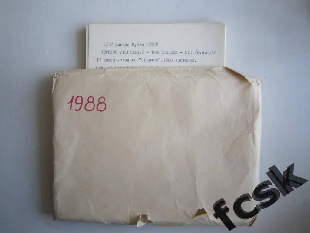 + Текстильщик Иваново 1988 Статистика и отчеты