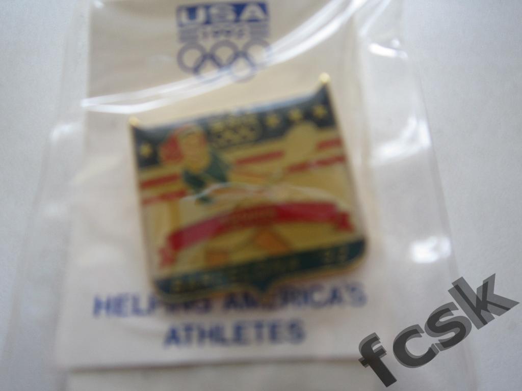 + Знак Сборная США Олимпиада Барселона 1992 Теннис Официальная продукция