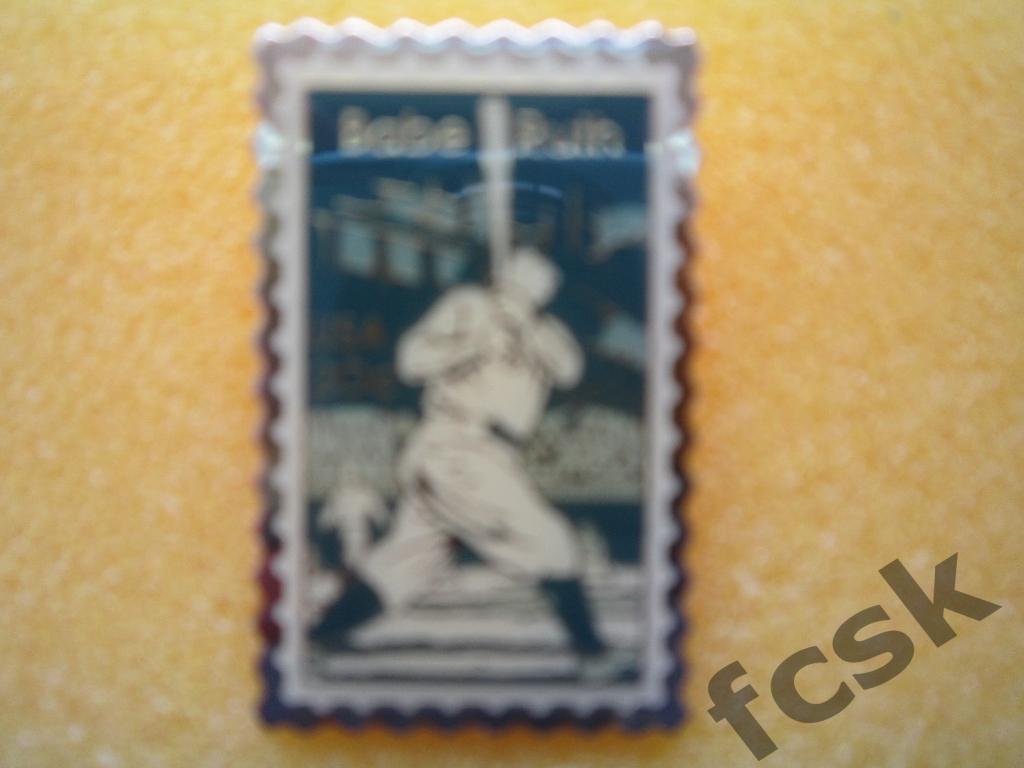 + Знак-марка США Бэйб Рут Babe Ruth Бейсбол официальная продукция