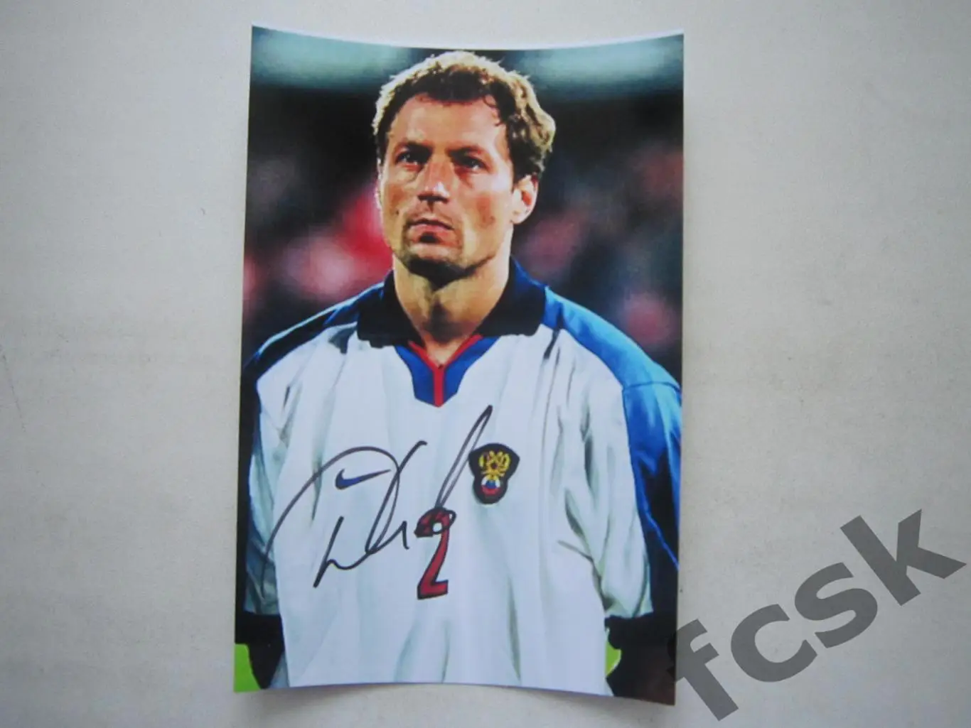 Дмитрий Хлестов Сборная России 100% оригинальный автограф!