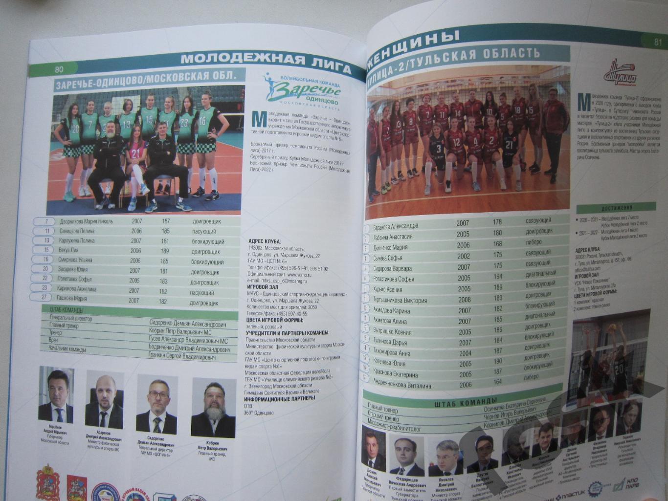 Волейбол Сезон 2023 Альманах № 31 фото и статистика команд (описание) ОБМЕН! 4