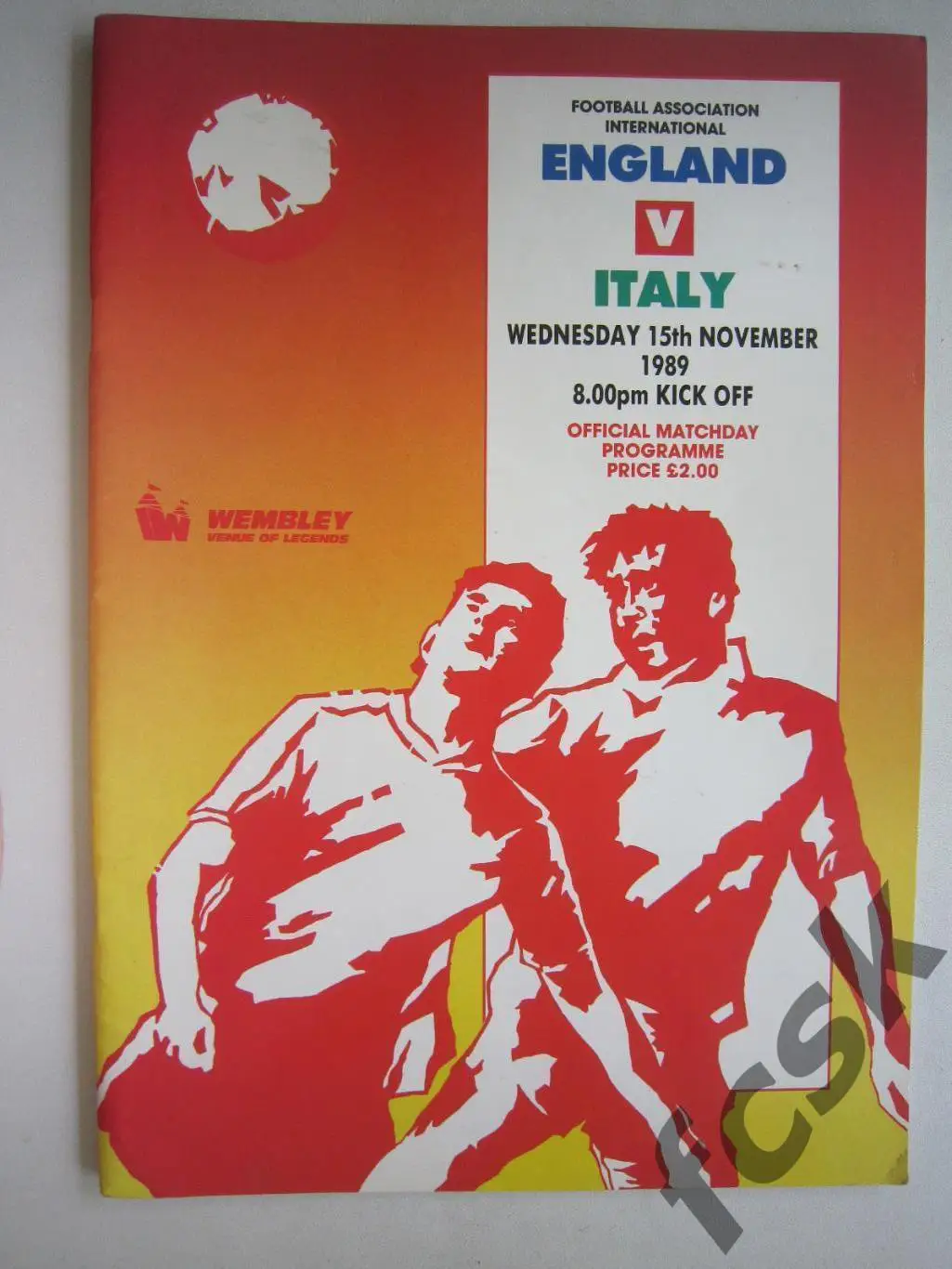 Англия - Италия 1989 (ф3)
