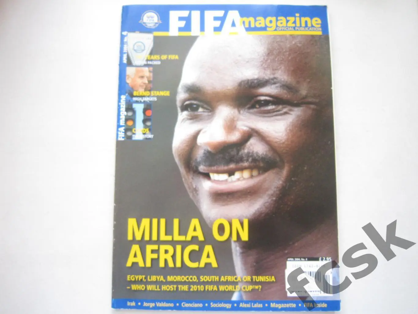 ФИФА Мэгэзин FIFA magazine Апрель 2004