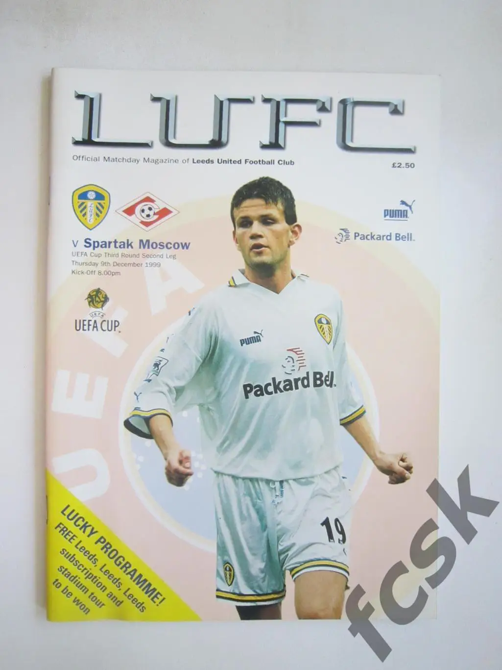 Лидс Юнайтед Англия - Спартак Москва 09.12.1999 Кубок УЕФА