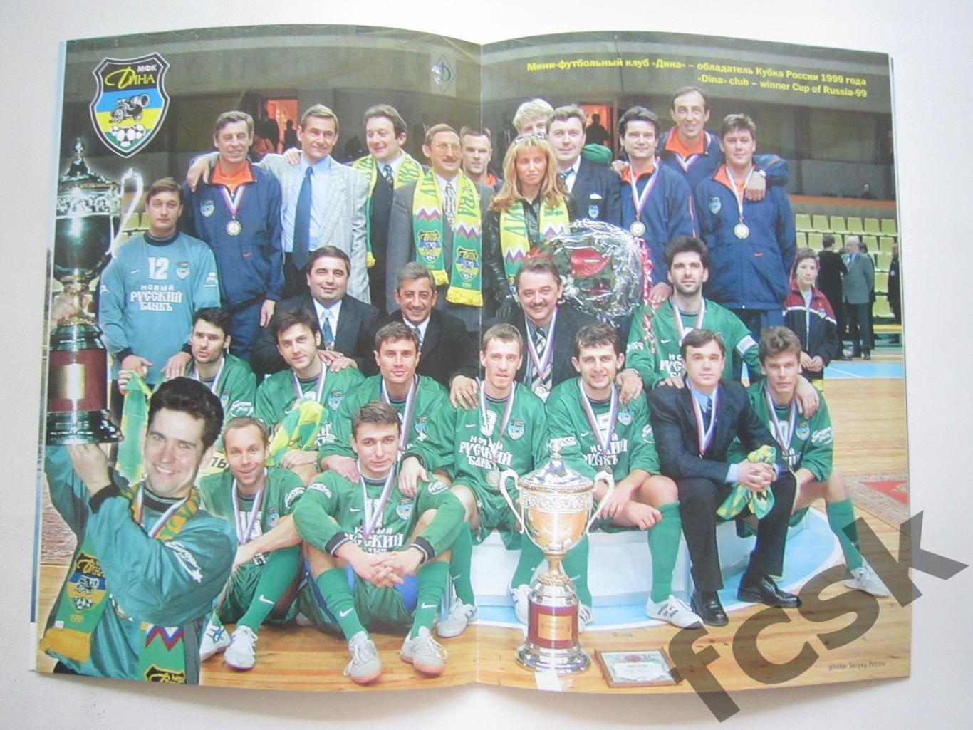 Турнир Европейских Чемпионов 2000 Дина Москва 1
