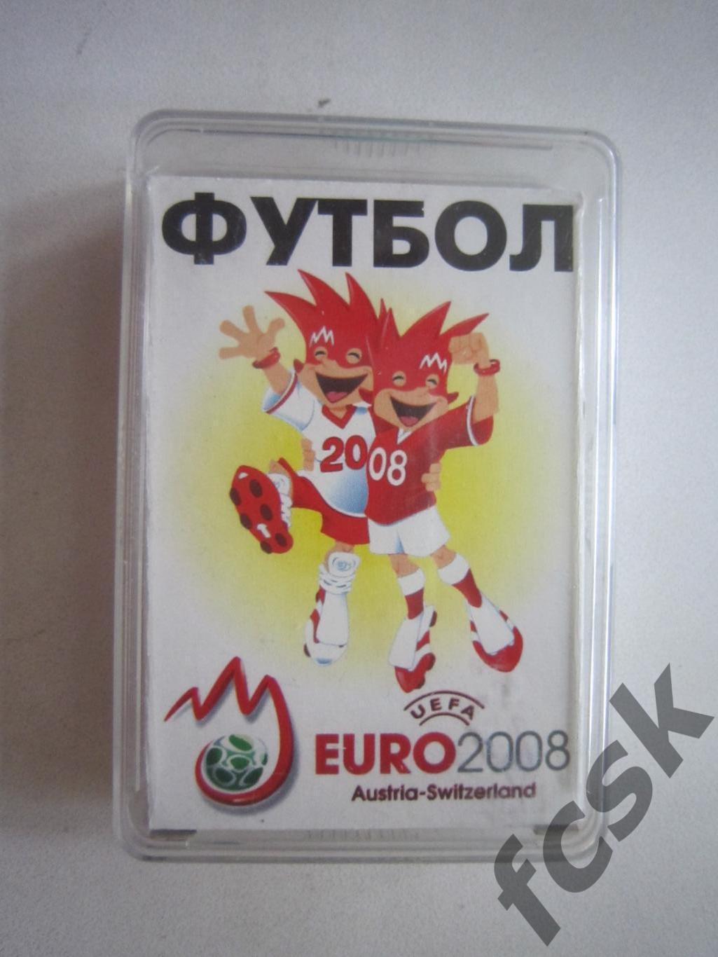 Карты игральные Евро 2008 ЧЕ 08 в пластиковой коробке