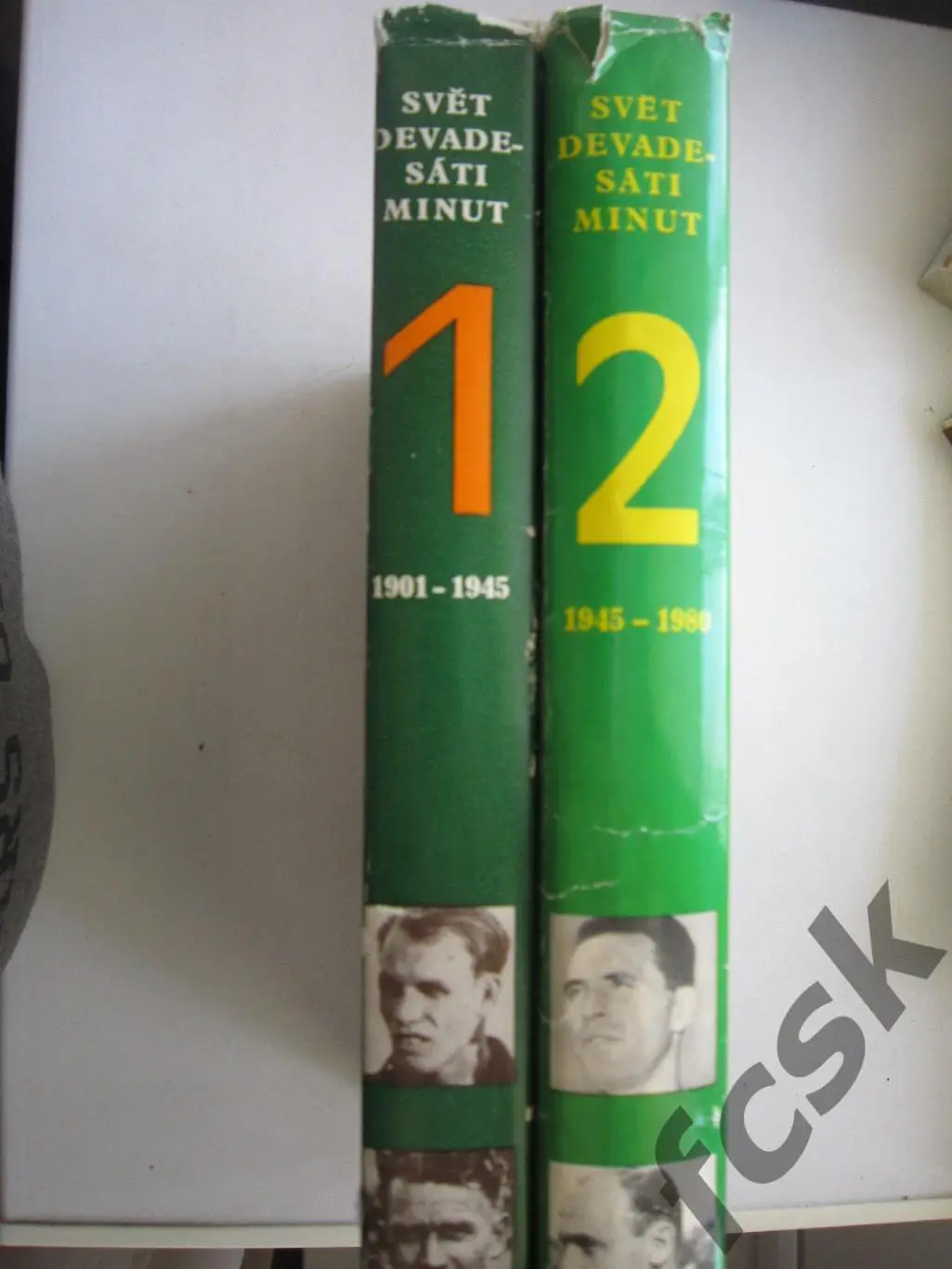 2 тома!!! Мир девяноста минут Чехословакия ЧССР Чехия 1901-1945 и 1945 - 1980 1