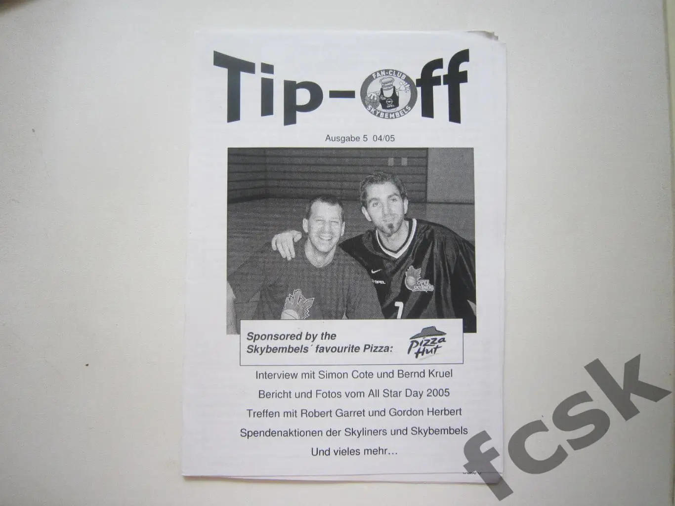 Скайлайнерс Франкфурт Германия - ЦСКА Москва 09.02.2005 Евролига (Е)