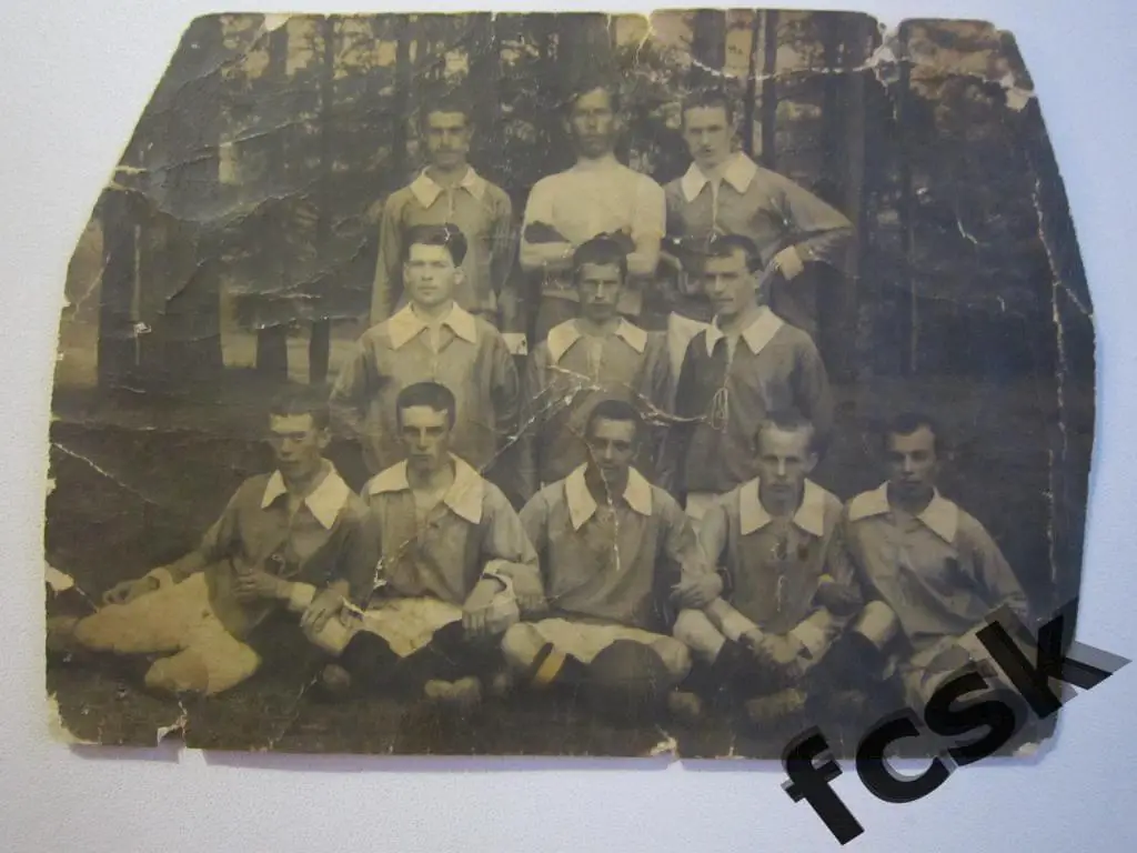 Открытка ФК Томна Кинешма год не известен