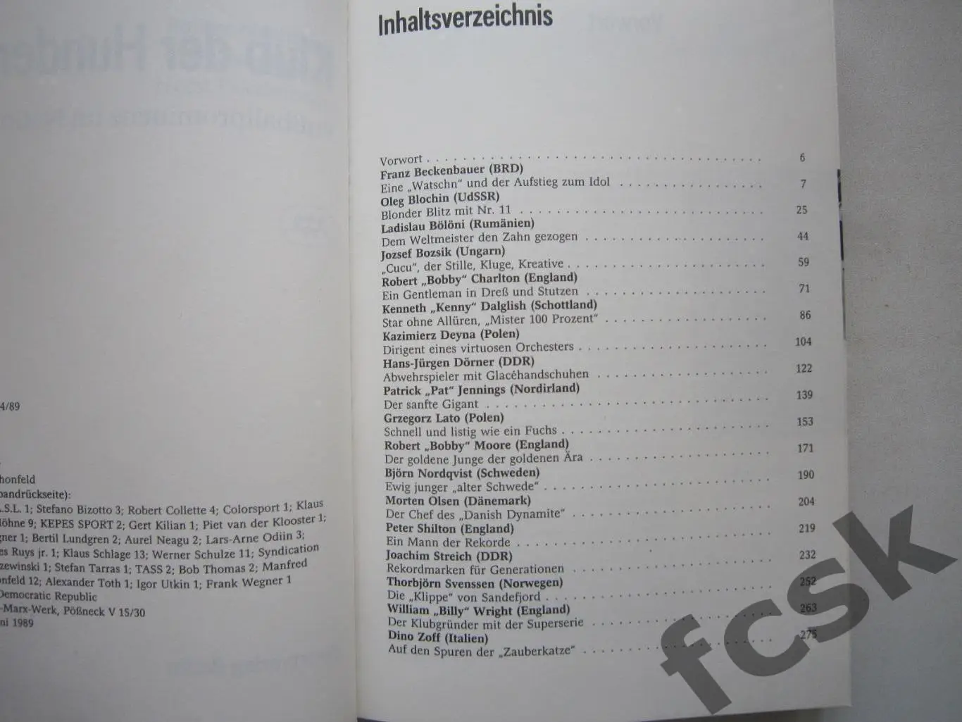 Клуб 100 матчей в национальной сборной. Берлин 1989 (О.Блохин) 1