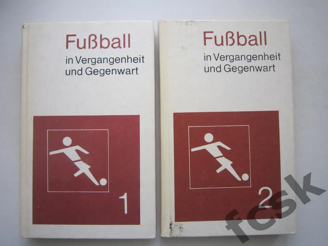 2 тома! Футбол в прошлом и настоящем. Берлин ГДР 1976