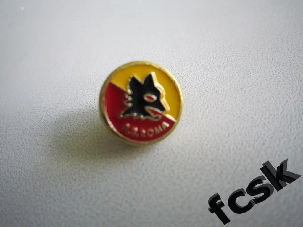 Знак ФК Рома Рим, Италия. Официальная продукция