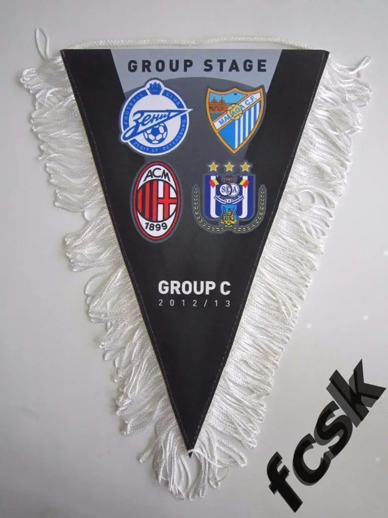 Зенит Санкт-Петербург, Малага, Милан, Андерлехт. Группа 2012/2013