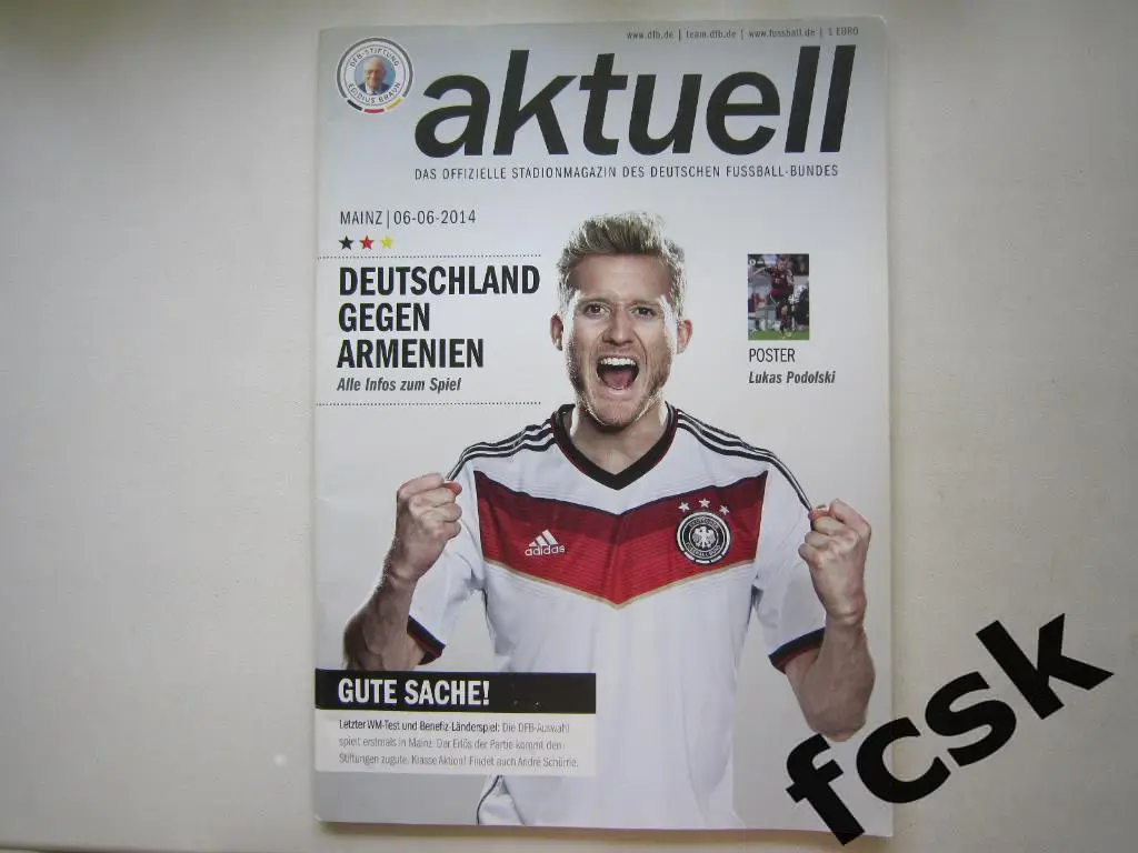 Германия - Армения 06.06.2014