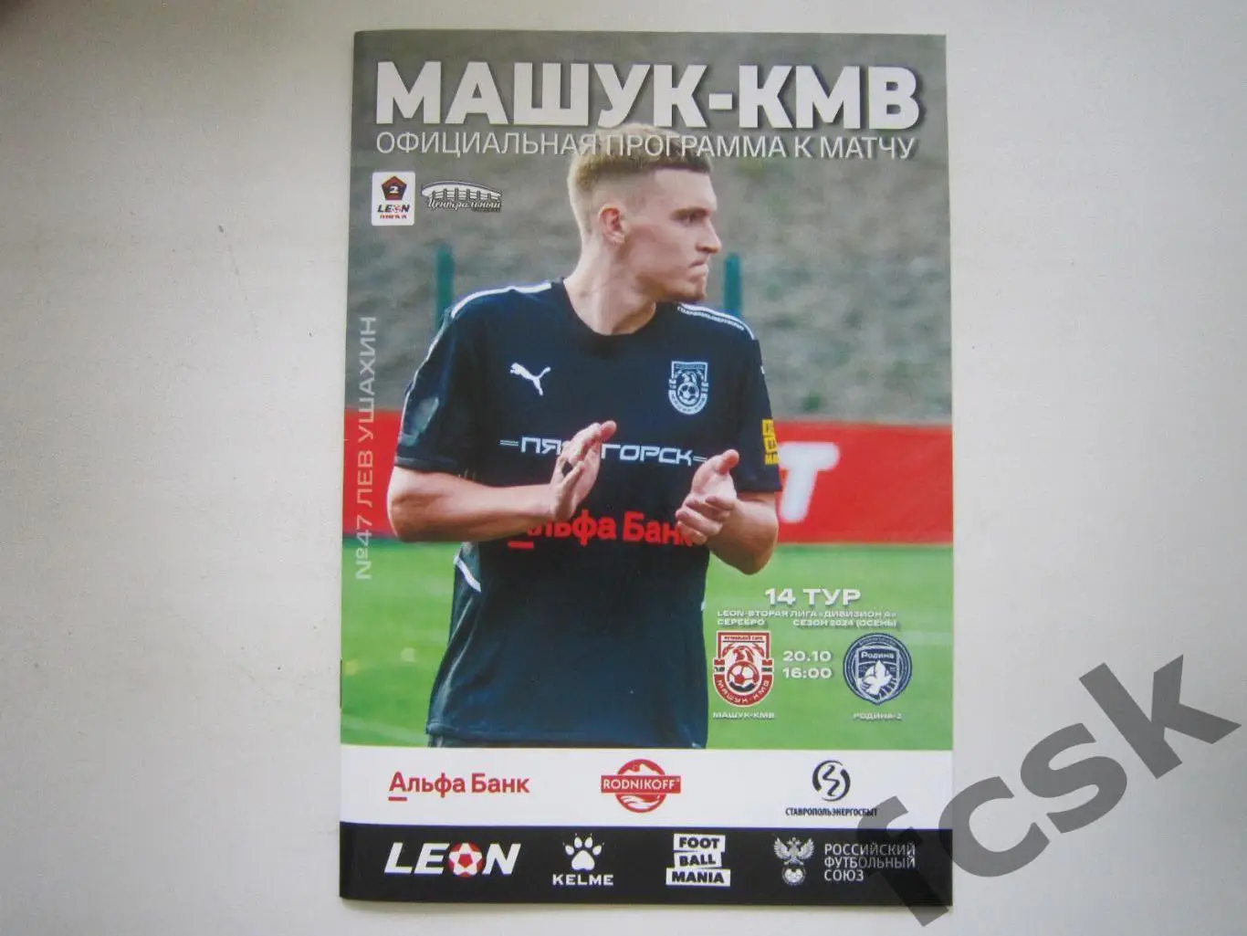 Машук-КМВ Пятигорск - Родина-2 Москва 20.10.2024