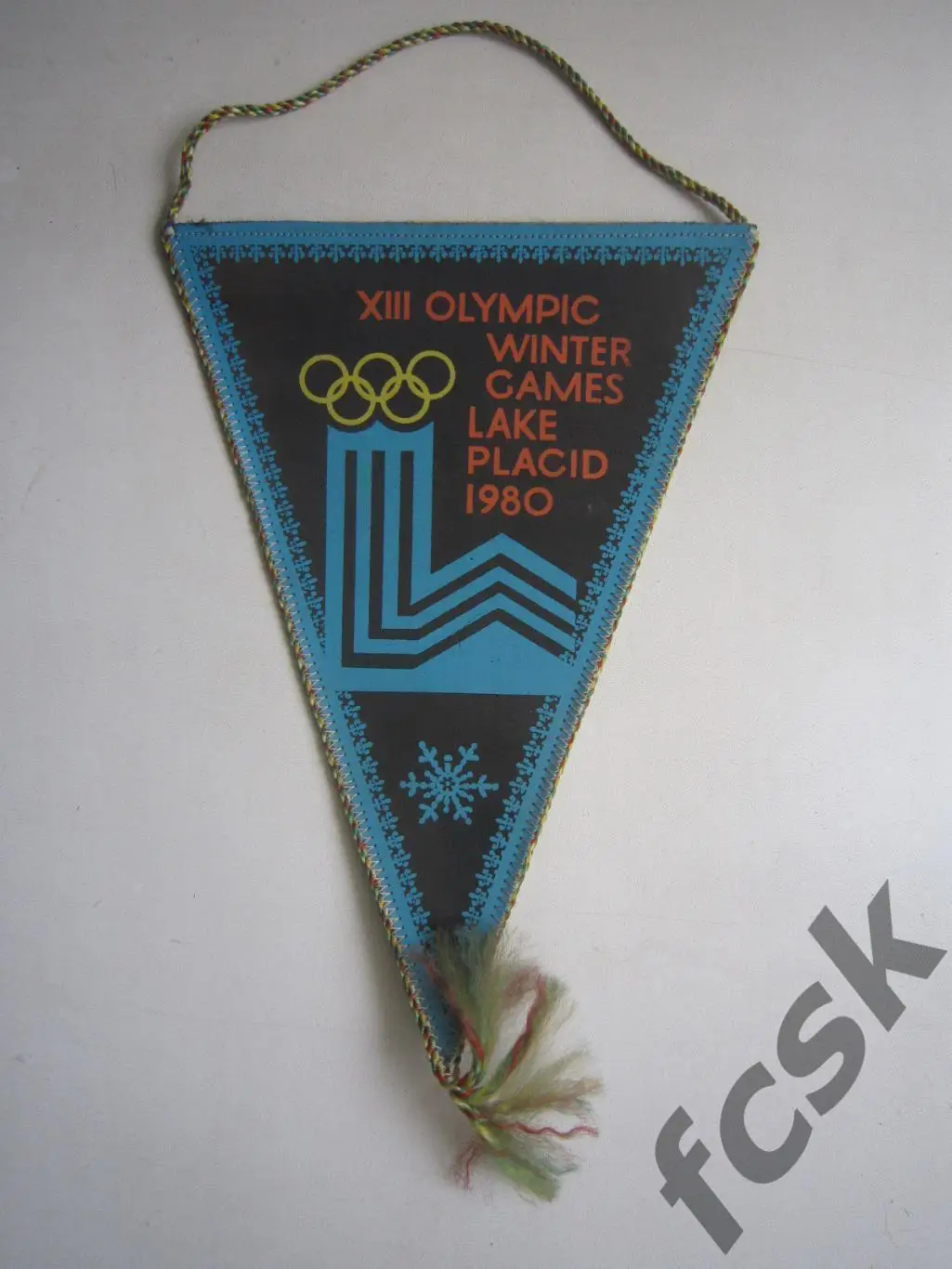 Лейк Плэсид Зимние Олимпийские игры 1980 Большой (В) С ценником!