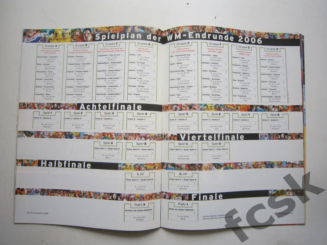 Чемпионат Мира 2006 ЧМ 06 Германия. Города стадионы группы фото 2