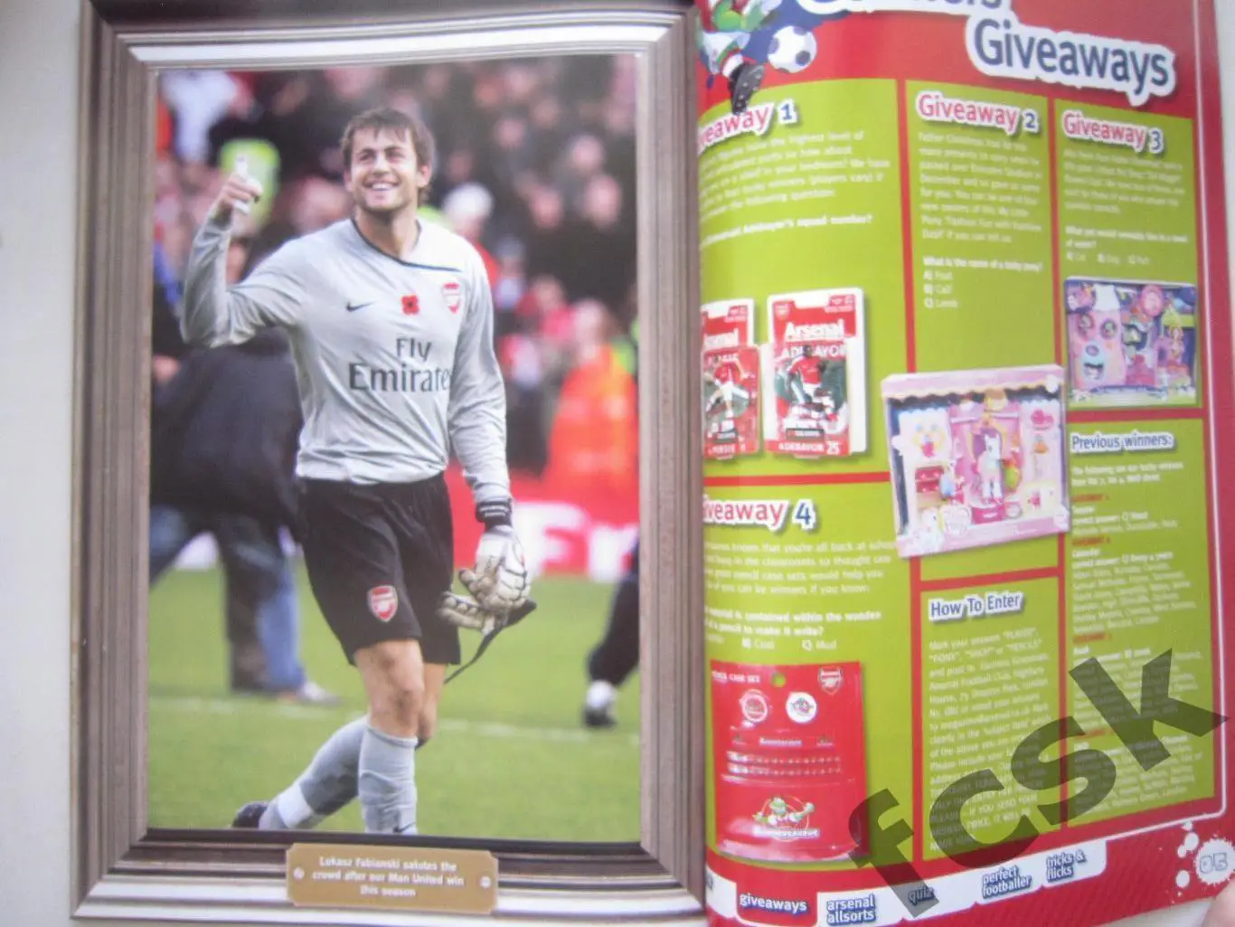 Клубный журнал Арсенал Лондон Англия Февраль 2009 Постеры 4