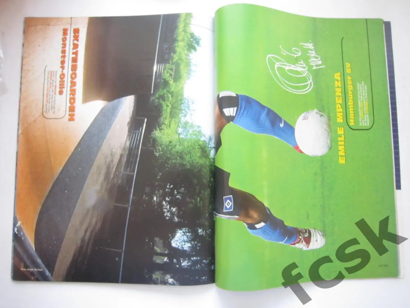 Браво Спорт Bravo Sport Германия Сентябрь 2004 Роналдо Мпенза Дайслер ЛЧ 6