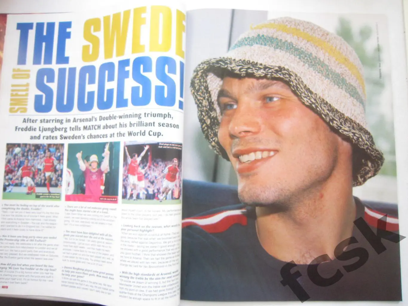 Матч Match Англия Май 2002 Реал ЛЧ! Люнгберг Ривалдо Рой Кин и др. 1