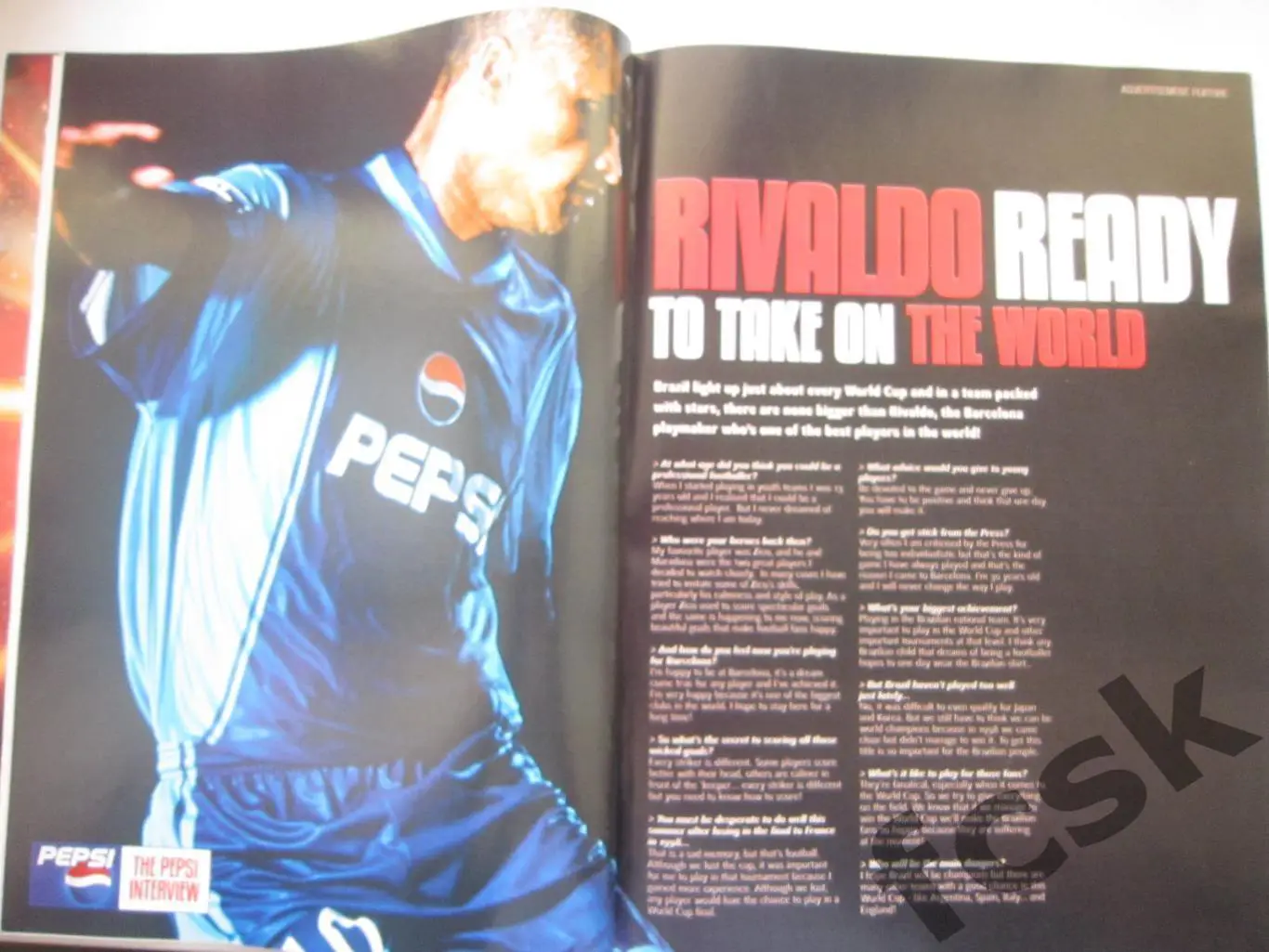 Матч Match Англия Май 2002 Реал ЛЧ! Люнгберг Ривалдо Рой Кин и др. 2