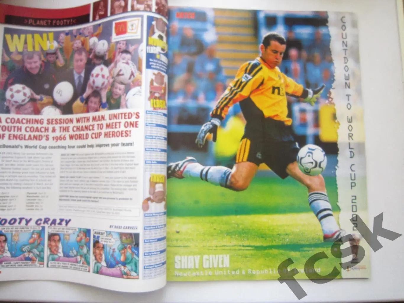 Матч Match Англия Апрель 2002 Гудьонсен Гивен Сульшер Ливерпуль Лидс и др. 2