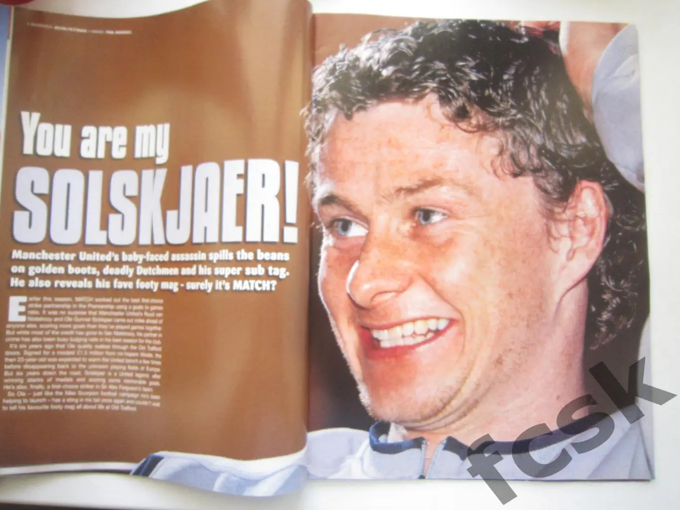 Матч Match Англия Апрель 2002 Гудьонсен Гивен Сульшер Ливерпуль Лидс и др. 3