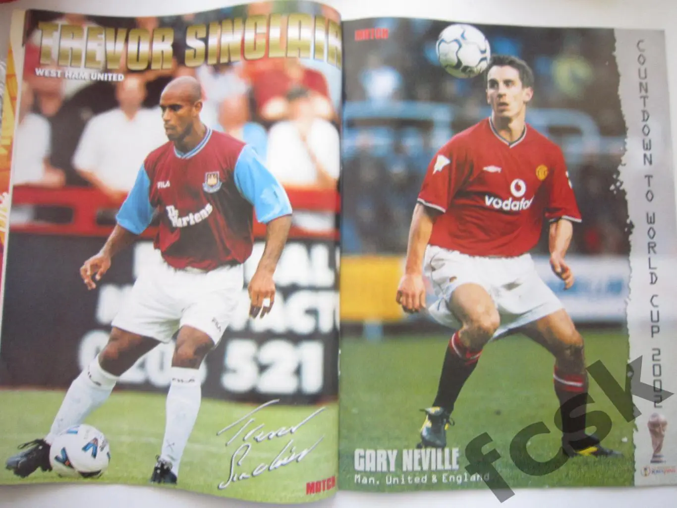 Матч Match Англия Январь 2002 Оуэн Шерингэм Нэвил Синклэйр Сандерлэнд и др. 2