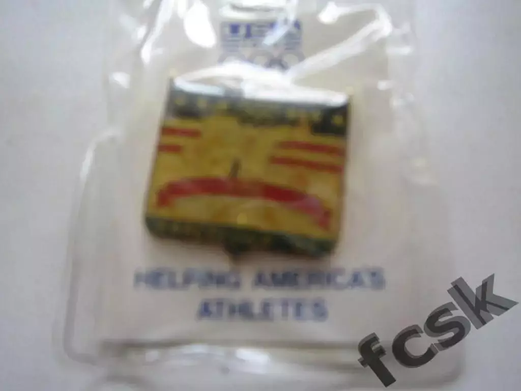 Знак Сборная США Олимпиада Барселона 1992 Дзюдо Официальная продукция