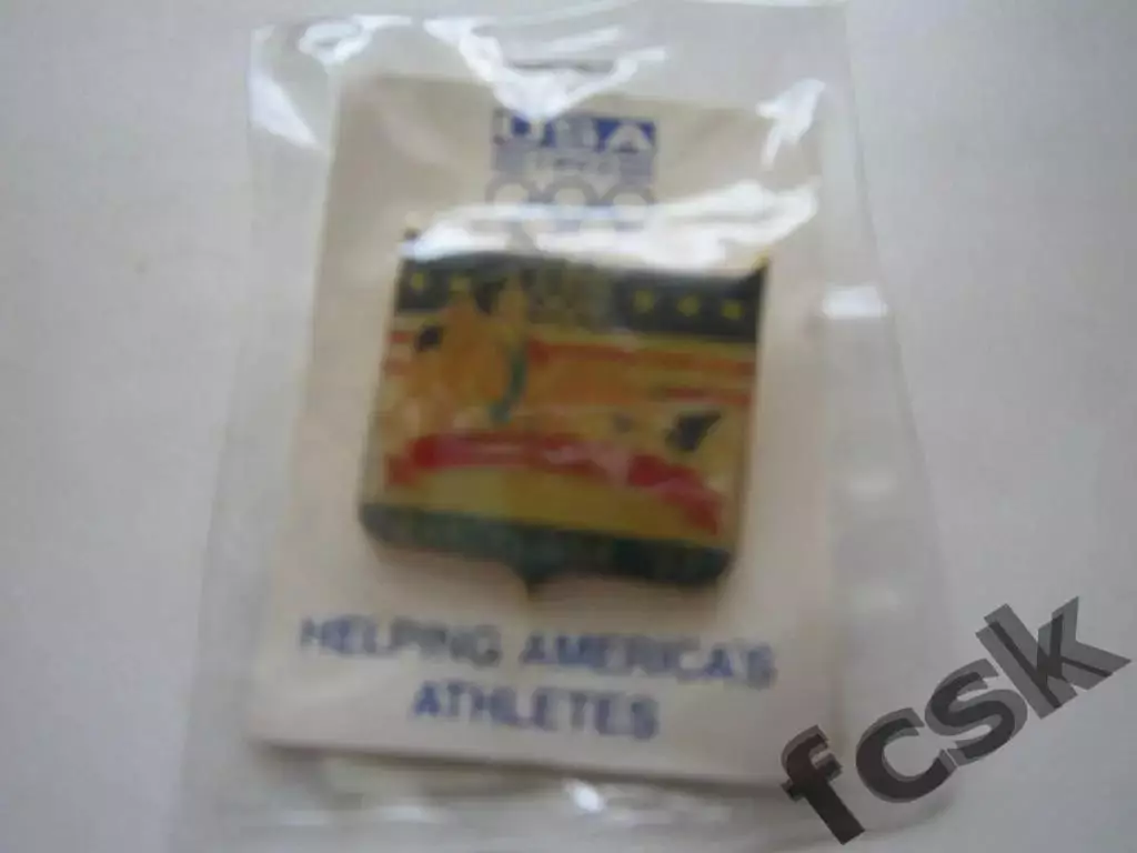 Знак Сборная США Олимпиада Барселона 1992 Борьба Официальная продукция