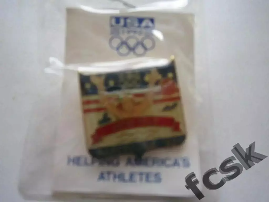 Знак Сборная США Олимпиада Барселона 1992 Водное поло Официальная продукция