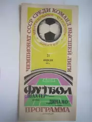 Шахтер Донецк - Динамо Москва 1982 (Ч)