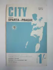 Манчестер Сити - Спарта Прага ЧССР 1967 (Ч)